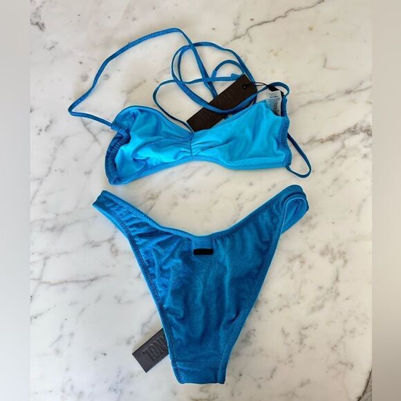 TRIANGL NATA CHEEKY SAMPHIRE NO BAG NEW WITH TAGS - Picture 7 of 7